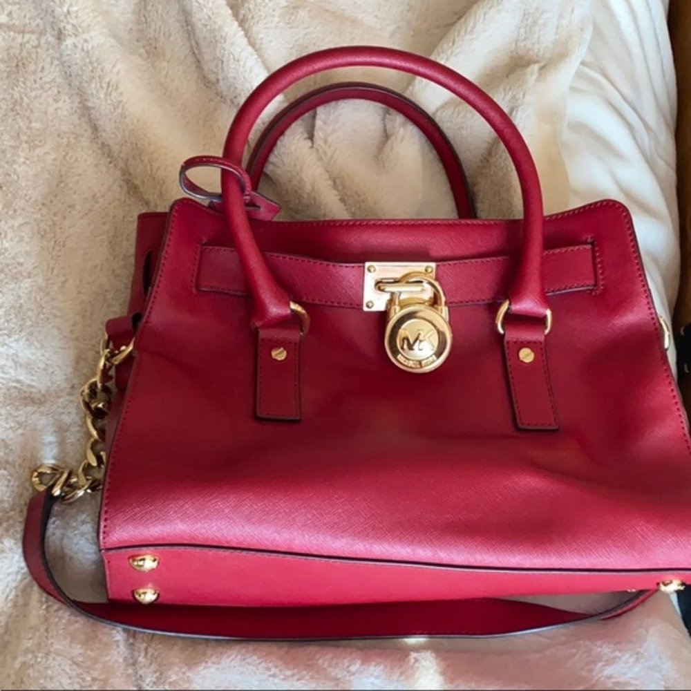 Michael Kors burgundy bag